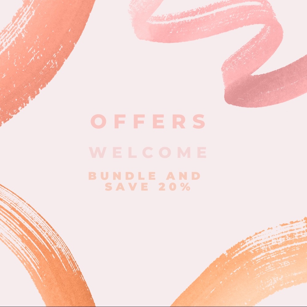 Offers always welcome! Bundle for a 20% discount!